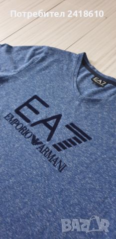 Emporio Armani EA7 Italy Mens Size S НОВО! ОРИГИНАЛ! Мъжка Тениска!