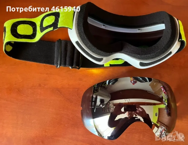 POC НОВИ очила/маска за екстремни спортове + резервна плака за диоптрични очила 229 лв, снимка 2 - Зимни спортове - 52004964