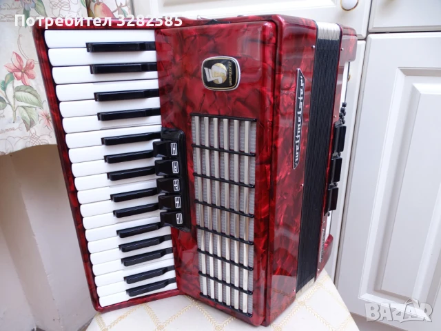 Акордеон Велтмайстер Стела 60 баса, снимка 1
