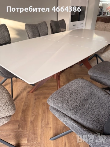 Трапезна маса, MDF, снимка 6 - Маси - 54003489