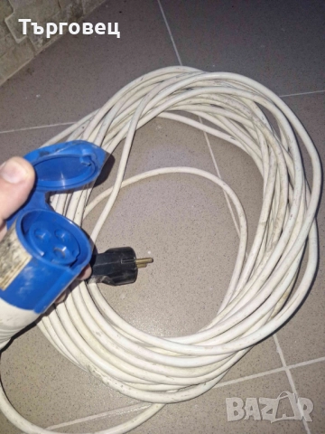 Захранващ кабел/преходник за каравана/кемпер контакт 17,5 -18  метра, снимка 7 - Друга електроника - 51452020