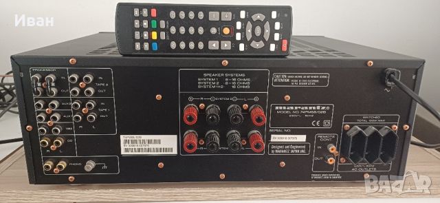 Усилвател MARANTZ PM-68, снимка 4 - Ресийвъри, усилватели, смесителни пултове - 46588089