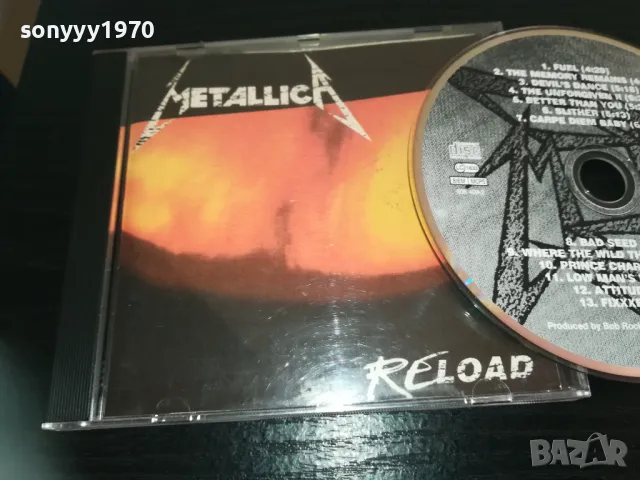 METALLICA RELOAD CD 0611241716, снимка 2 - CD дискове - 47866990