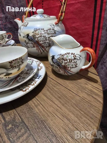 Японски порцеланов сервиз, снимка 15 - Сервизи - 53865670