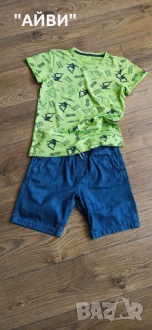 Къси дънки и тениски на ZARA и H&M, снимка 9 - Детски къси панталони - 45405282