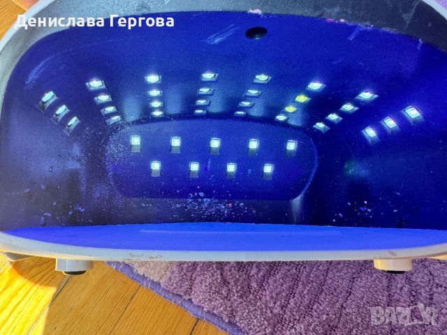 Прахоуловител и uv led лампа 2в1, снимка 4 - Педикюр и маникюр - 45101249