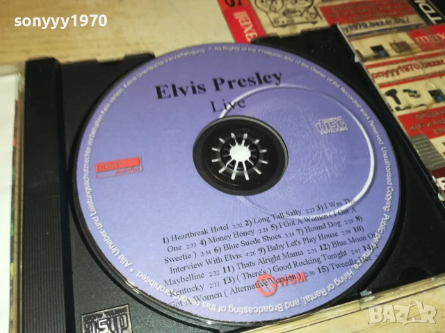 ELVIS PRESLEY CD 1308251918, снимка 11 - CD дискове - 51357807