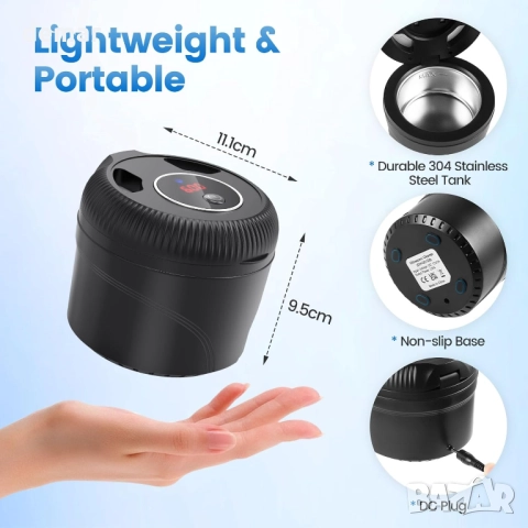 COSICOSY Ултразвукова почистваща машина за фиксатори с 4 режима, 45kHz, снимка 6 - Други - 51890173