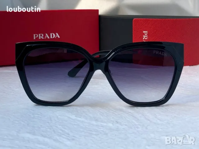 Prada дамски слънчеви очила котка 2 цвята, снимка 9 - Слънчеви и диоптрични очила - 46948918