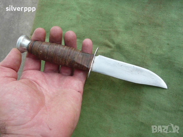 Стар български туристически нож - 180, снимка 4 - Други ценни предмети - 51640232