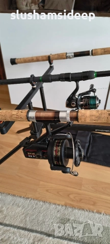 Шаранджийска стойка и 3+1 сигнализатора със станция, снимка 4 - Такъми - 53383704