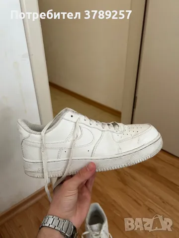 Nike air force 1 white, снимка 3 - Маратонки - 49584490