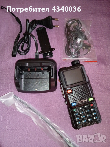 Трибандова радиостанция Баофенг UV-5RM, снимка 2 - Друга електроника - 52518880
