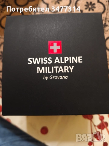 Часовник Swiss military кварцов, снимка 3 - Мъжки - 53275413