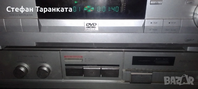 Усилвател Hitachi със DVD player SABA, снимка 4 - Ресийвъри, усилватели, смесителни пултове - 54009821