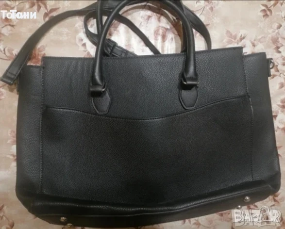 PRIMARK Оригинал Нова Дамска Голяма Чанта Изцяло от Естествена Кожа, снимка 2 - Чанти - 50775591