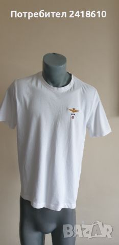 Aeronautica Militare Cotton Mens Size 50/L  ОРИГИНАЛ! 2бр. Мъжки Тениски!, снимка 8 - Тениски - 45251852