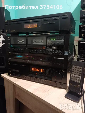 JVC AX-RX551BK,  KD-W110,  T-X200LB,  XL-V221BK , снимка 5 - Аудиосистеми - 49500083