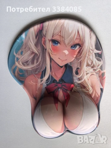 3D Аниме Пад за Мишка Anime Wrist Mouse Pads, снимка 6 - Клавиатури и мишки - 53796539