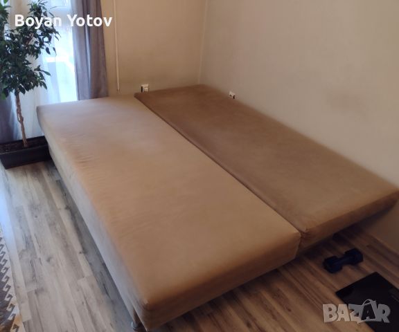 Разтегателен диван - двоен, снимка 3 - Дивани и мека мебел - 45261985