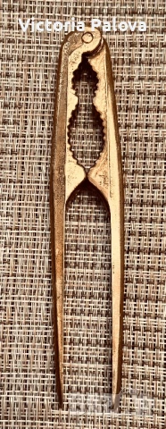  Месингова орехотрошачка vintage Германия, снимка 2 - Антикварни и старинни предмети - 51045731