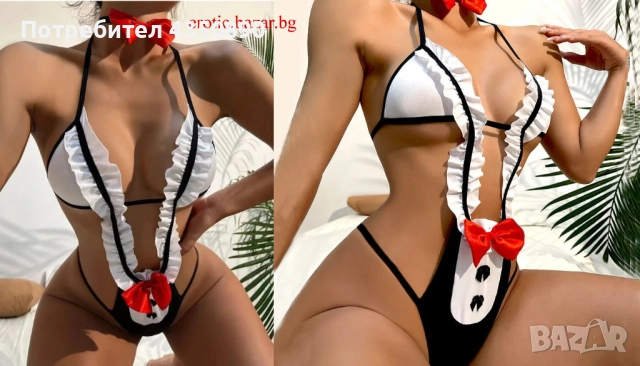 Еротичен костюм на камериерка - Код 2020