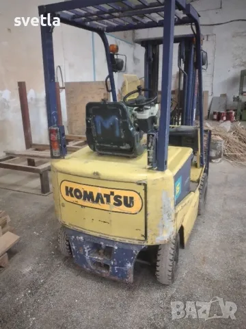 Електрокар Komatsu , снимка 3 - Индустриална техника - 48308855