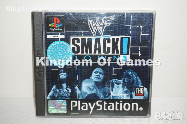 Игра за PS1 WWF SmackDown!, снимка 1 - Игри за PlayStation - 43662377