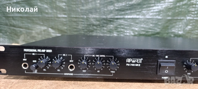 AParE PM-7400 MKI          Цена-370лв – 190 евро   , снимка 6 - Ресийвъри, усилватели, смесителни пултове - 53169653
