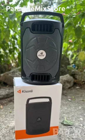 Скл5 Тонколона Kisonli Q2, Bluetooth, USB, SD, FM, снимка 6 - Тонколони - 48547075