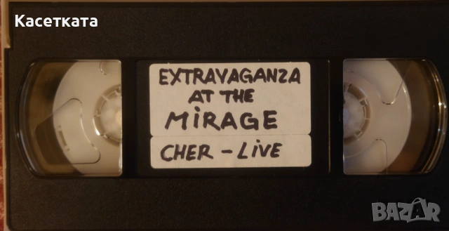 Видеокасета VHS Cher – Extravaganza Live At The Mirage, снимка 3 - Други музикални жанрове - 53387013