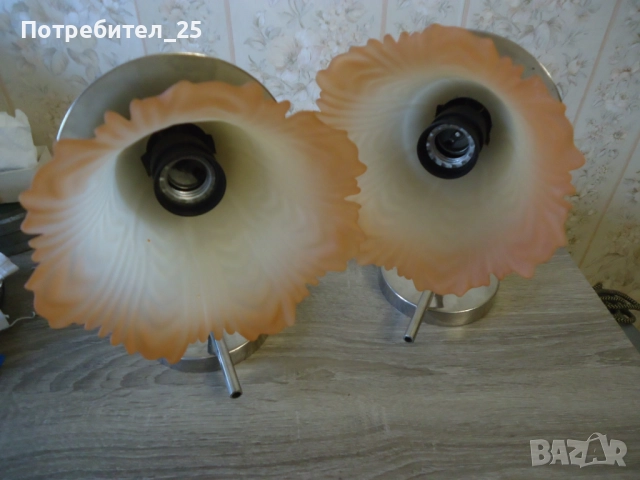 Ретро стенни лампи, снимка 6 - Лампи за стена - 52980835