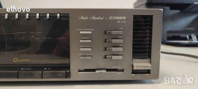 Ресивър Fisher RS-140, снимка 4 - Ресийвъри, усилватели, смесителни пултове - 53281510