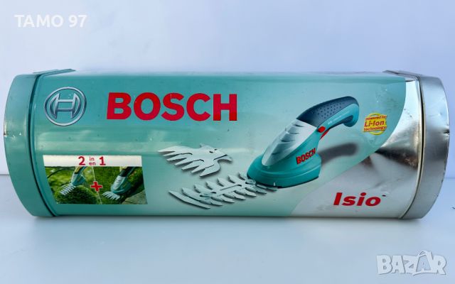 Bosch Isio - Акумулаторна ножица за трева и храсти като нова!, снимка 8 - Градинска техника - 46455034