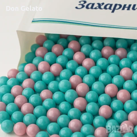 Захарни перли микс – розови и сини, снимка 6 - Други - 51268434