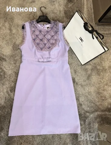 Луксозна рокля ELISABETTA FRANCHI, снимка 4 - Рокли - 50029992