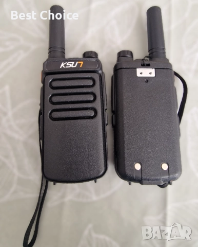 Уоки токи преносими двупосочни радиостанции KSUN X65