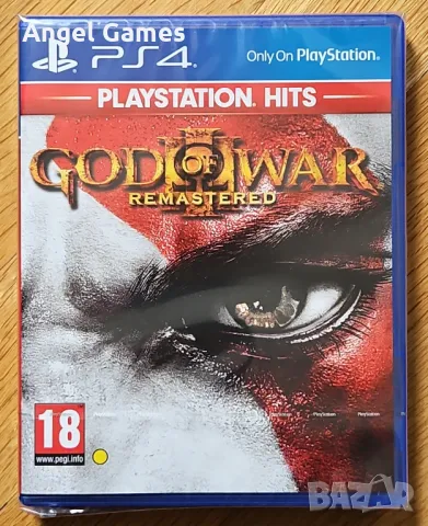 Нов запечатан диск God of War 3 III Remastered PS4 Playstation 4 PS5 5, снимка 1 - Игри за PlayStation - 48227864