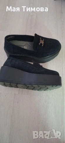 Дамски обувки на платформа, снимка 2 - Дамски елегантни обувки - 52096171