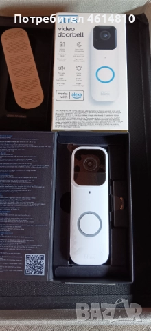 Blink Video Doorbell, интелигентен видеодомофон, снимка 3 - Други стоки за дома - 52021461