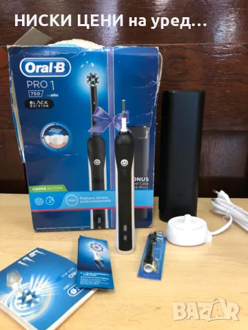 Електрическа четка за зъби Oral B pro 1 750 , снимка 1 - Други - 47691427