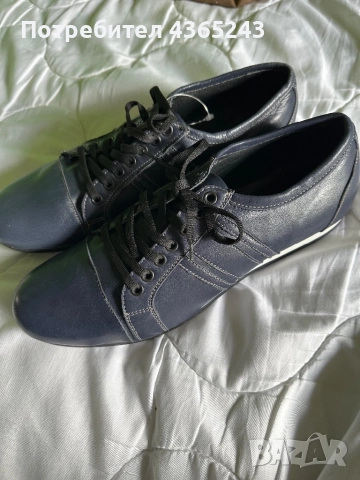 ЧИСТО НОВИ! Мъжки официални/ ежедневни обувки от Естествена КОЖА 44Номер, снимка 4 - Официални обувки - 52610862