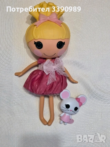 Голяма кукла Лалалупси Пепеляшка Lalaloopsy 35лв., снимка 3 - Кукли - 52183733