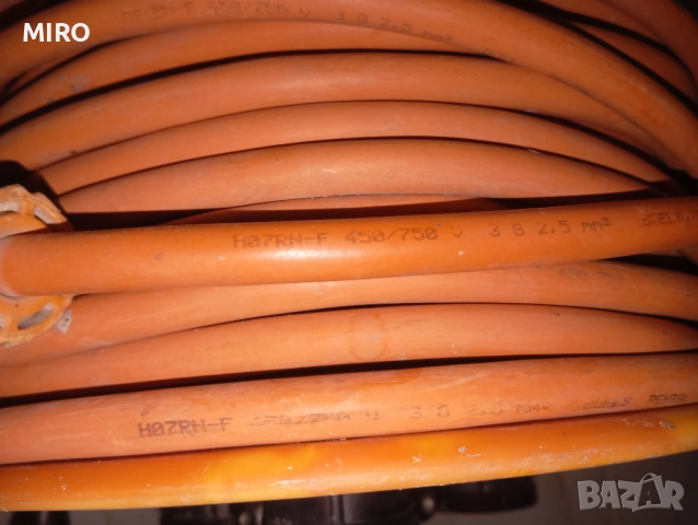 Професионална Кабелна макара 40 метра 2.5 mm, снимка 6 - Други инструменти - 52247470