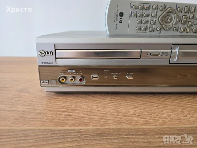📼 LG DVC 5936 DVD/VHS HiFi Player 📼, снимка 2 - Плейъри, домашно кино, прожектори - 49790567