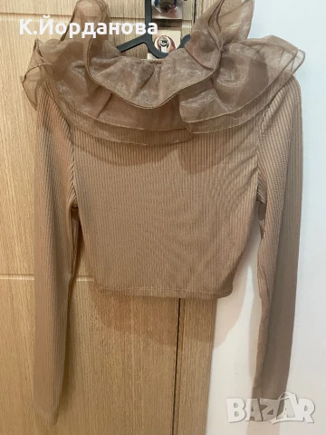 Дамска блуза Zara, снимка 2 - Блузи с дълъг ръкав и пуловери - 51077330