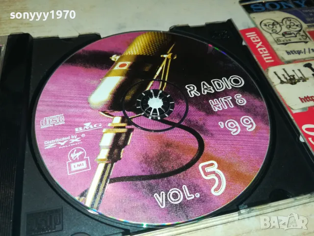 RADIO HITS 99 VOL.5 CD 1804252208, снимка 12 - CD дискове - 49945726