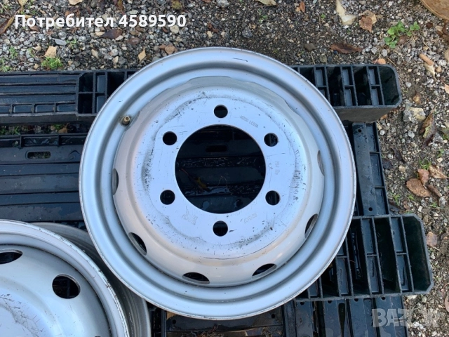Оригинални железни джанти 15цола 6x170 за ДВОЙНА ГУМА Nissan Cabstar NT400(2014-2023),Renault Maxity, снимка 5 - Гуми и джанти - 51809962
