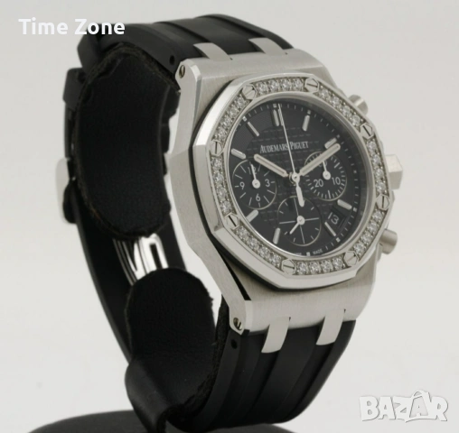 Audemars Piguet Royal Oak Offshore 37mm Rose Gold Grey Diamond Дамски Различни Цветове, снимка 9 - Дамски - 54047396