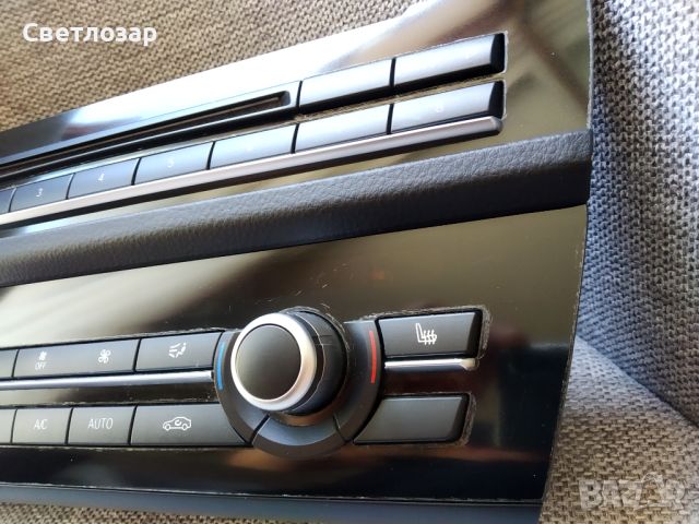 Панел управление радио, климатик за BMW F10, F11, снимка 3 - Части - 45760869